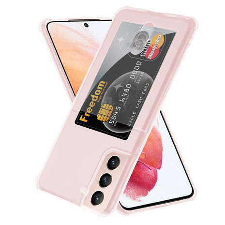ShieldCase® ShieldCase Samsung Galaxy S21 Shock Hülle mit Kartenfach