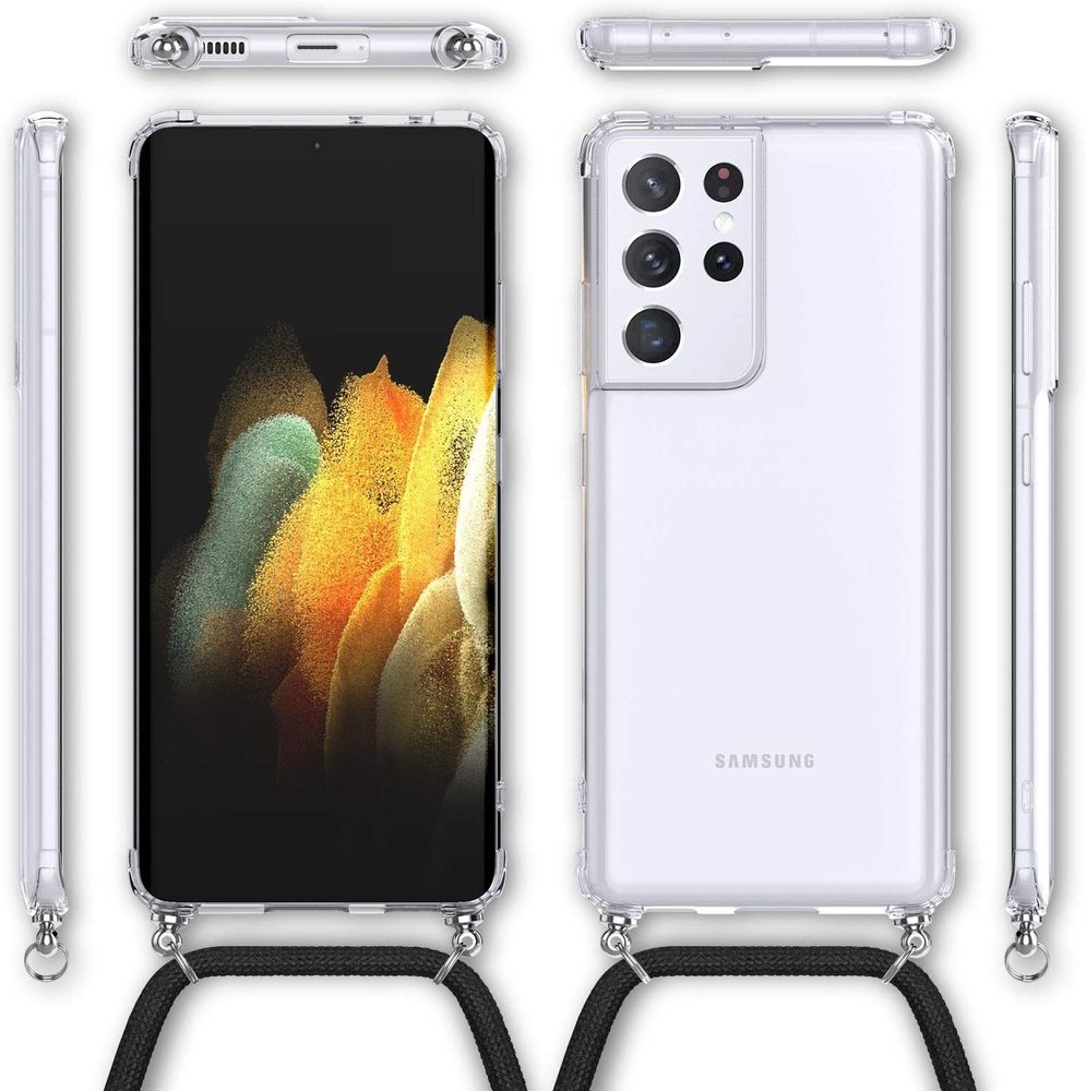 ShieldCase® ShieldCase Samsung Galaxy S21 Ultra Shock Case mit Band ShieldCase® ShieldCase Samsung Galaxy S21 Ultra Shock Case mit Band