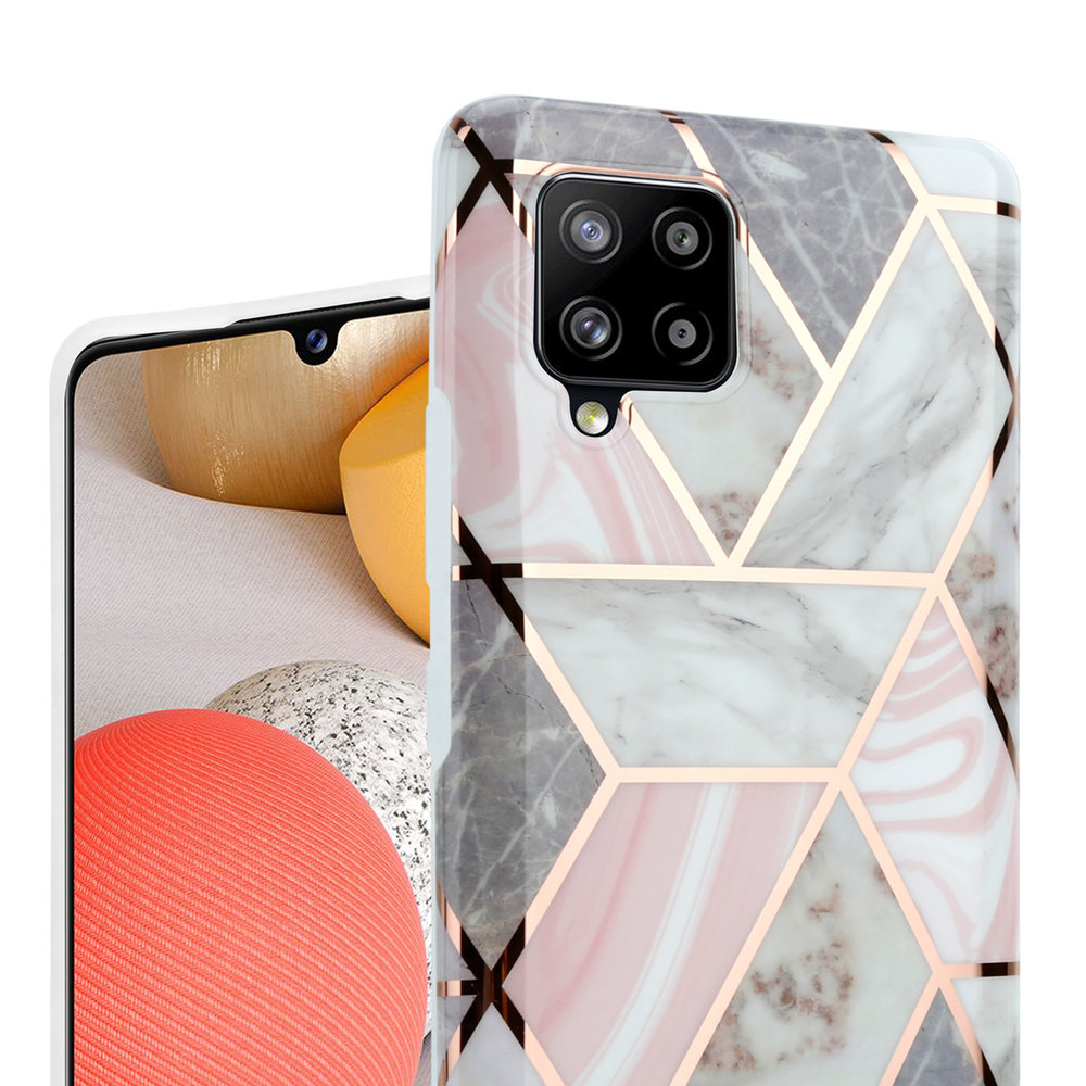 ShieldCase® ShieldCase White Pattern Marmor Samsung A42 Hülle ShieldCase® ShieldCase White Pattern Marmor Samsung A42 Hülle
