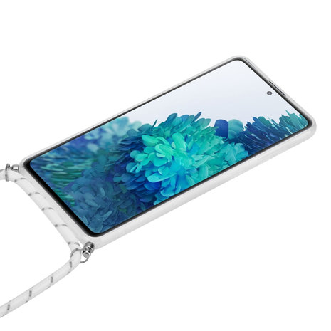 ShieldCase® ShieldCase White Marble Dream Samsung S20 FE Hülle mit Band ShieldCase® ShieldCase White Marble Dream Samsung S20 FE Hülle mit Band