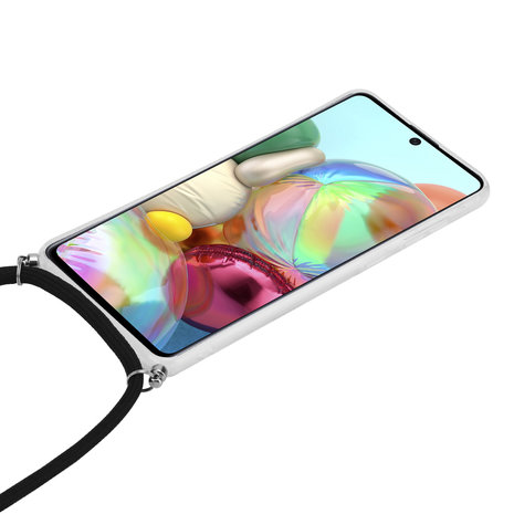 ShieldCase® ShieldCase Black Marble Dream Samsung A71 Hülle mit Band (Schwarz) ShieldCase® ShieldCase Black Marble Dream Samsung A71 Hülle mit Band (Schwarz)