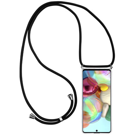 ShieldCase® ShieldCase Black Marble Dream Samsung A71 Hülle mit Band (Schwarz) ShieldCase® ShieldCase Black Marble Dream Samsung A71 Hülle mit Band (Schwarz)