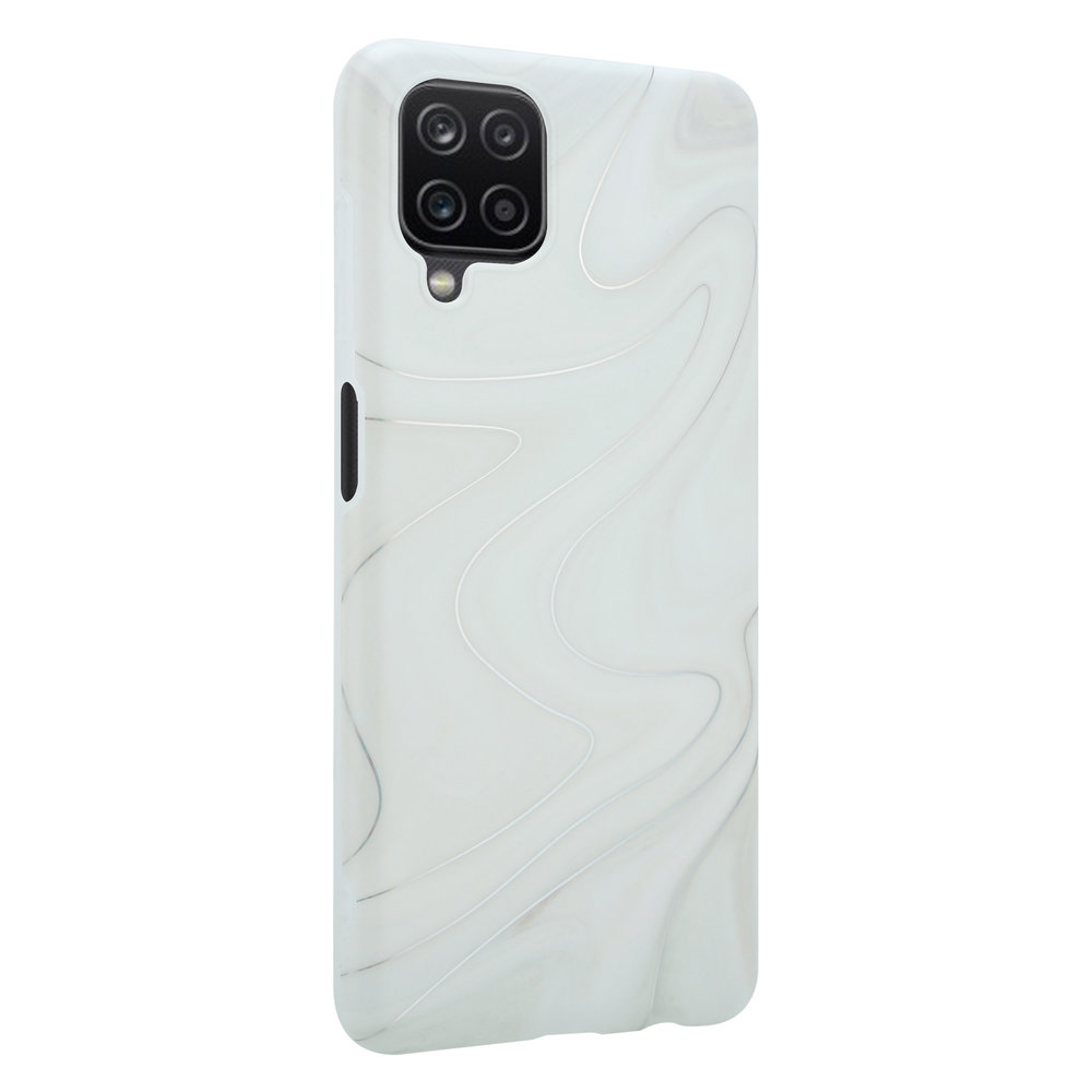 ShieldCase® ShieldCase Glossy White Marble Samsung A12 Hülle