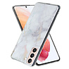 ShieldCase® ShieldCase Metallic White Marble Samsung S21 Hülle (Weiß) ShieldCase® ShieldCase Metallic White Marble Samsung S21 Hülle (Weiß)