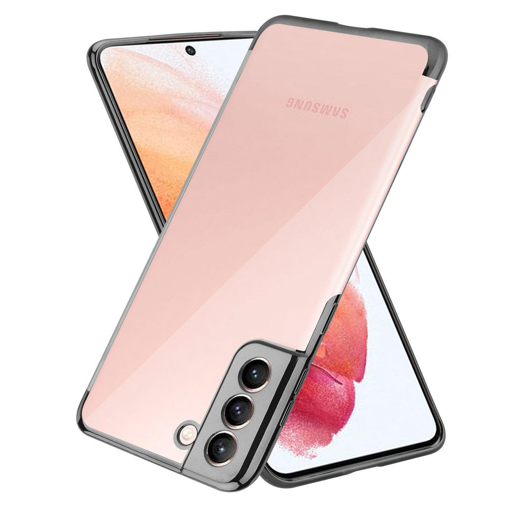 ShieldCase® ShieldCase Samsung Galaxy S21 Metallic Bumper Hülle (Schwarz) ShieldCase® ShieldCase Samsung Galaxy S21 Metallic Bumper Hülle (Schwarz)