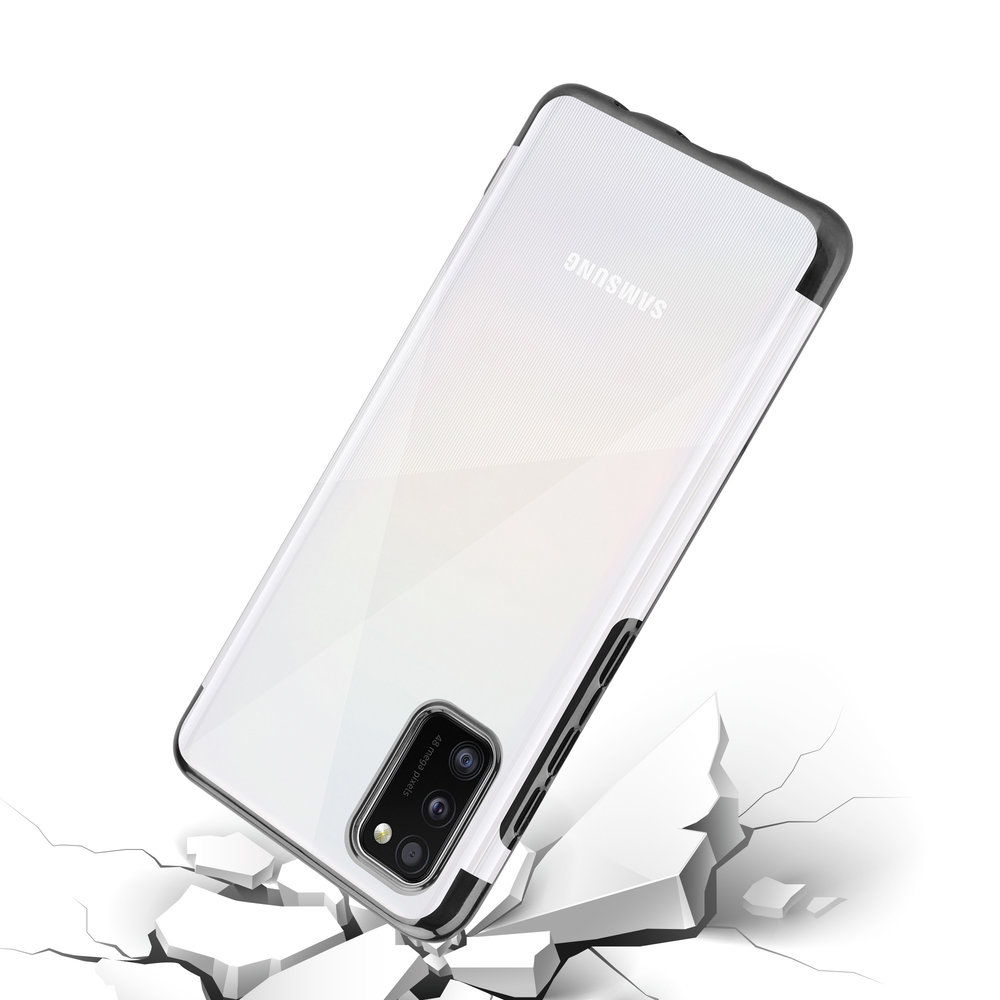 ShieldCase® ShieldCase Samsung Galaxy A41 Metallic Bumper Hülle (Schwarz) ShieldCase® ShieldCase Samsung Galaxy A41 Metallic Bumper Hülle (Schwarz)