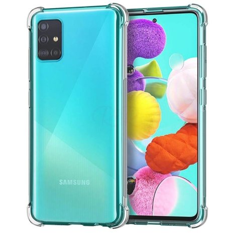 Ceezs Ceezs Stoßfestes TPU-Case mit Kameraschutz Samsung Galaxy A71 (Transparent)  Ceezs Ceezs Stoßfestes TPU-Case mit Kameraschutz Samsung Galaxy A71 (Transparent)
