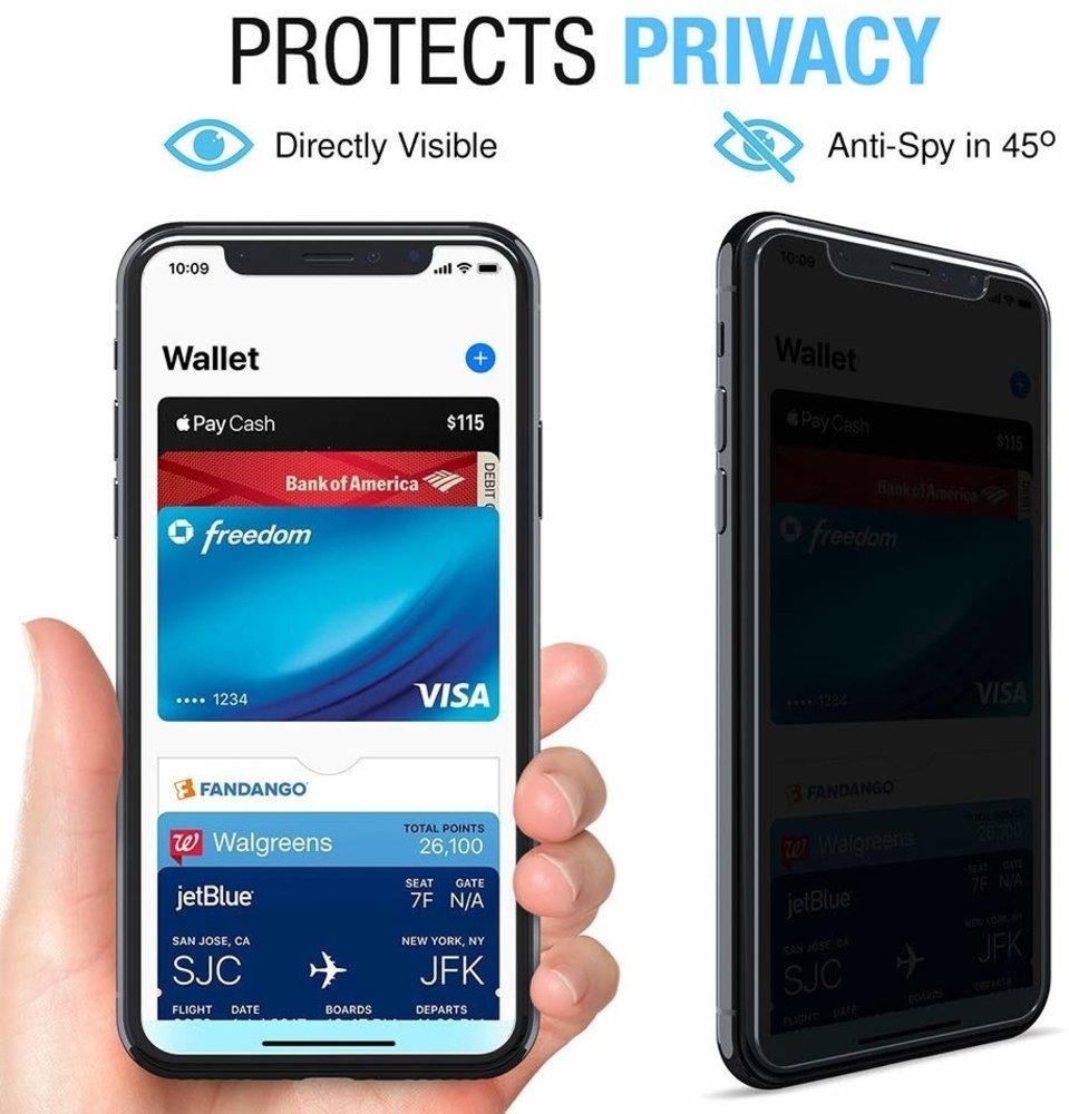 ShieldCase® ShieldCase Privacy Panzerglas aus gehärtetem Glas iPhone 11 ShieldCase® ShieldCase Privacy Panzerglas aus gehärtetem Glas iPhone 11