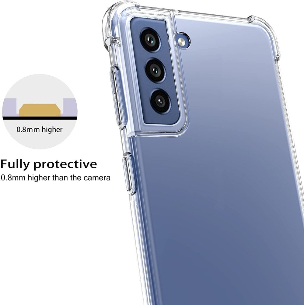 ShieldCase® ShieldCase Shock Case Samsung Galaxy S21 FE (Transparent) ShieldCase® ShieldCase Shock Case Samsung Galaxy S21 FE (Transparent)