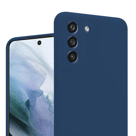 ShieldCase® ShieldCase Samsung Galaxy S21 FE Hülle Silikon (Blau) ShieldCase® ShieldCase Samsung Galaxy S21 FE Hülle Silikon (Blau)