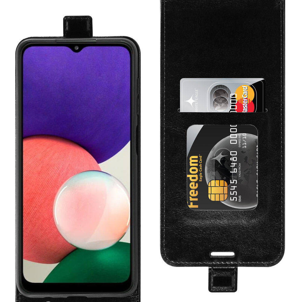 ShieldCase® ShieldCase Samsung Galaxy A22 5G Flip Case (Schwarz) ShieldCase® ShieldCase Samsung Galaxy A22 5G Flip Case (Schwarz)
