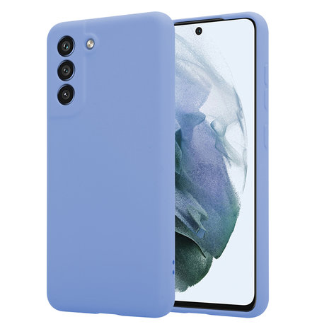 ShieldCase® ShieldCase Samsung Galaxy S21 FE Hülle Silikon (Lila)