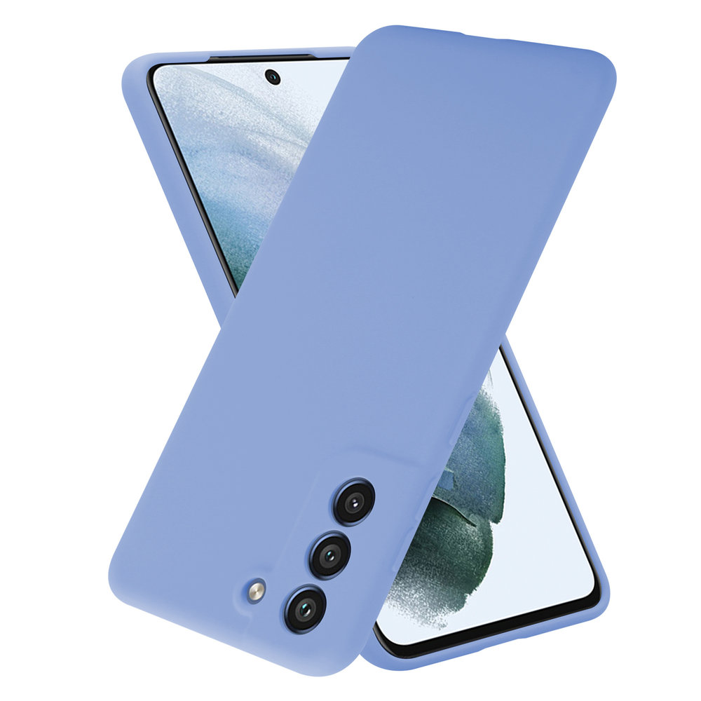 ShieldCase® ShieldCase Samsung Galaxy S21 FE Hülle Silikon (Lila)