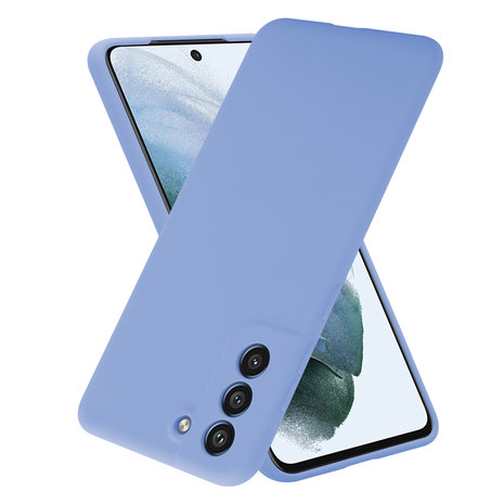 ShieldCase® ShieldCase Samsung Galaxy S21 FE Hülle Silikon (Lila)