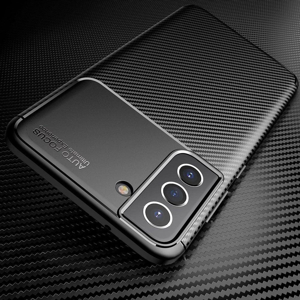 ShieldCase® ShieldCase Samsung Galaxy S21 FE Carbon Hülle (Schwarz) ShieldCase® ShieldCase Samsung Galaxy S21 FE Carbon Hülle (Schwarz)