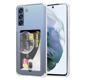 ShieldCase® Samsung Galaxy S21 FE Shock Hülle mit Kartenfach ShieldCase® Samsung Galaxy S21 FE Shock Hülle mit Kartenfach
