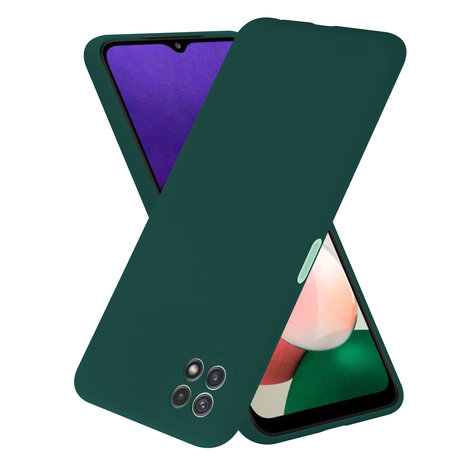ShieldCase® ShieldCase Samsung Galaxy A22 5G Hülle Silikon (Dunkelgrün) ShieldCase® ShieldCase Samsung Galaxy A22 5G Hülle Silikon (Dunkelgrün)