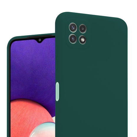 ShieldCase® ShieldCase Samsung Galaxy A22 5G Hülle Silikon (Dunkelgrün) ShieldCase® ShieldCase Samsung Galaxy A22 5G Hülle Silikon (Dunkelgrün)