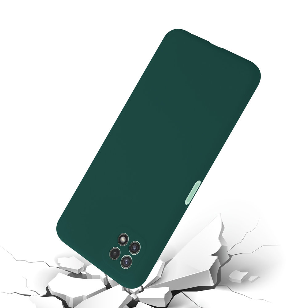 ShieldCase® ShieldCase Samsung Galaxy A22 5G Hülle Silikon (Dunkelgrün) ShieldCase® ShieldCase Samsung Galaxy A22 5G Hülle Silikon (Dunkelgrün)