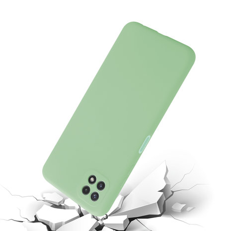 ShieldCase® ShieldCase Samsung Galaxy A22 5G Hülle Silikon (Hellgrün) ShieldCase® ShieldCase Samsung Galaxy A22 5G Hülle Silikon (Hellgrün)