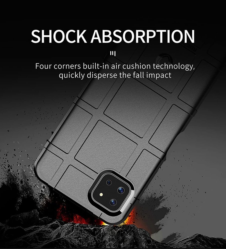 ShieldCase® Rugged Shield Samsung Galaxy A22 5G Stoßfeste TPU Hülle (Schwarz) ShieldCase® Rugged Shield Samsung Galaxy A22 5G Stoßfeste TPU Hülle (Schwarz)