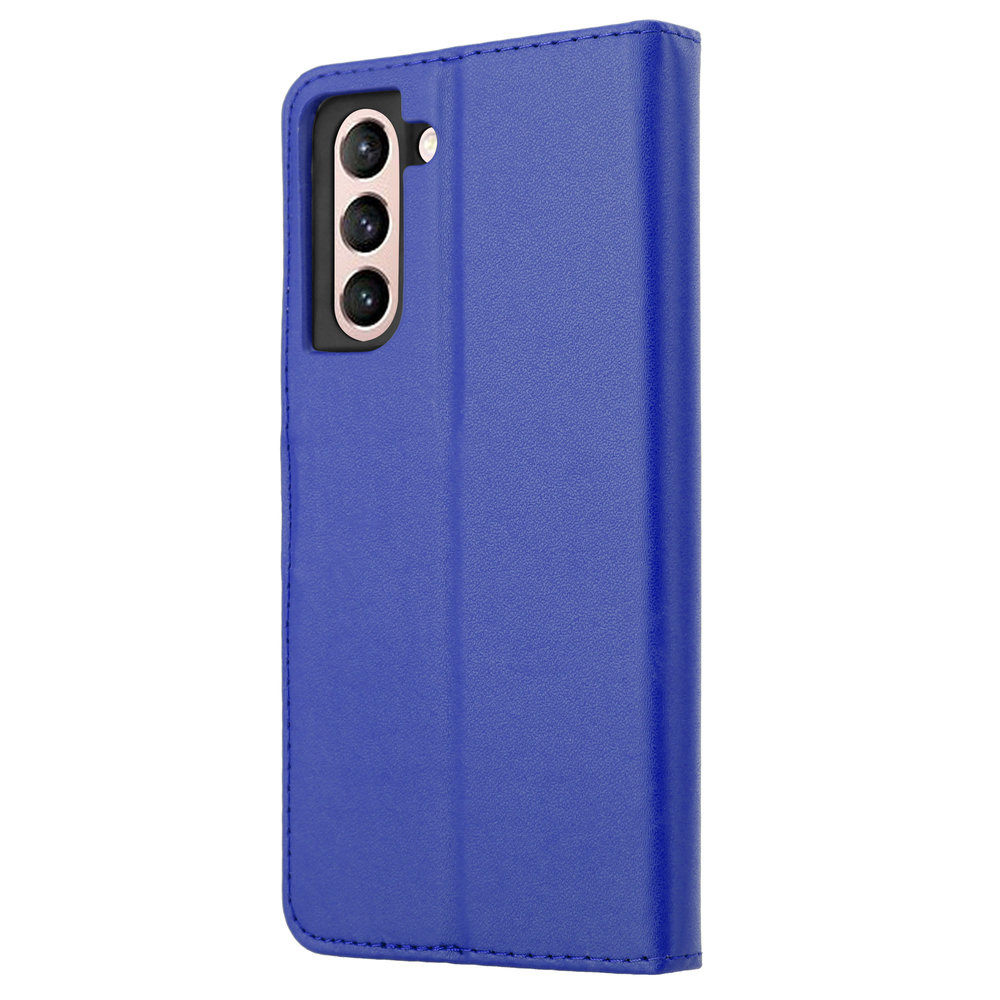Coverzs Coverzs Samsung Galaxy S21 Bookcase Hülle (Blau) Coverzs Coverzs Samsung Galaxy S21 Bookcase Hülle (Blau)