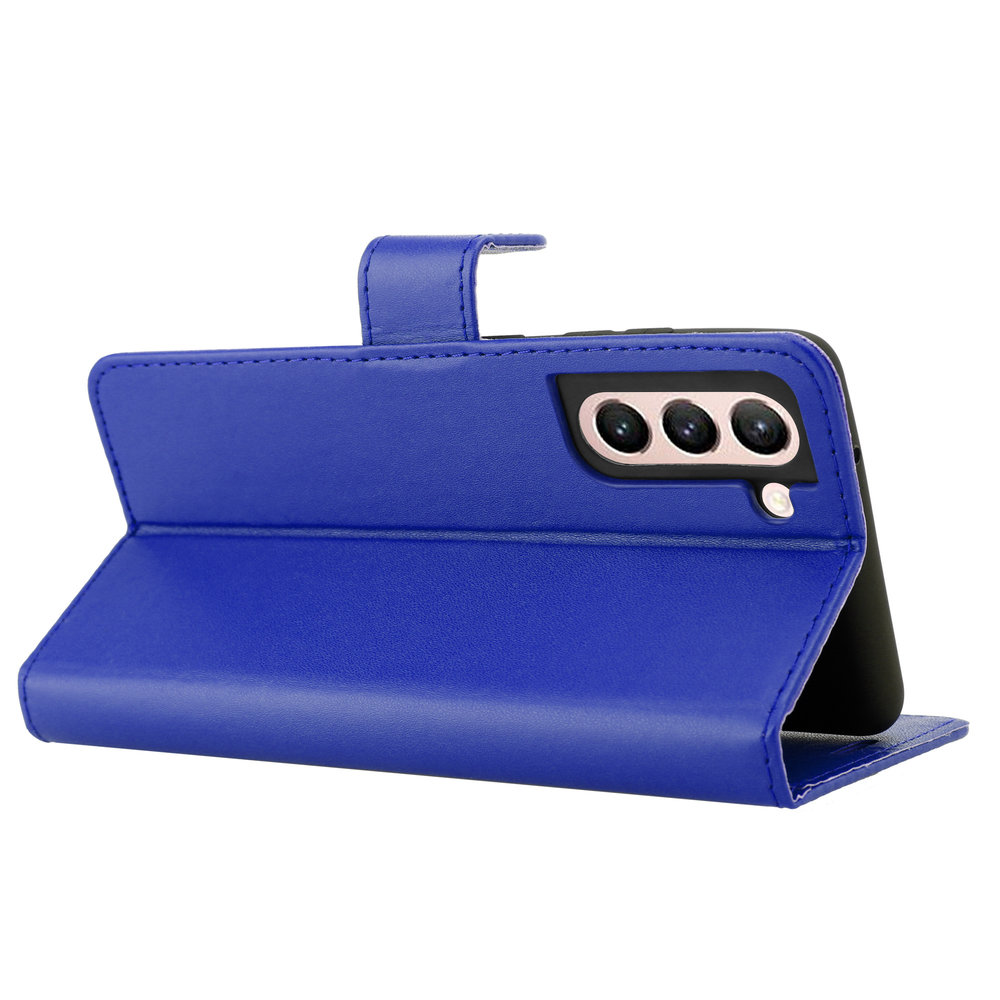 Coverzs Coverzs Samsung Galaxy S21 Bookcase Hülle (Blau) Coverzs Coverzs Samsung Galaxy S21 Bookcase Hülle (Blau)