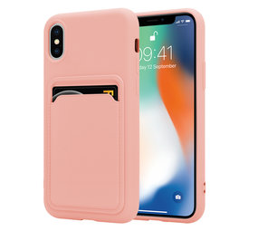 ShieldCase® iPhone X / Xs Silikonhülle mit Kartenfach (Rosa) ShieldCase® iPhone X / Xs Silikonhülle mit Kartenfach (Rosa)