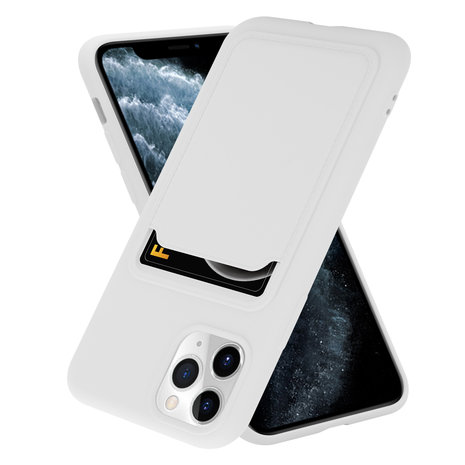 ShieldCase® ShieldCase iPhone 11 Pro Silikonhülle mit Kartenfach (Weiß) ShieldCase® ShieldCase iPhone 11 Pro Silikonhülle mit Kartenfach (Weiß)