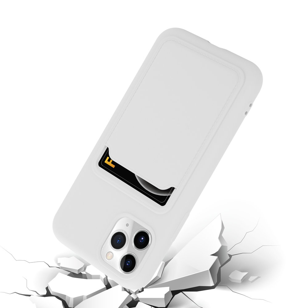 ShieldCase® ShieldCase iPhone 11 Pro Silikonhülle mit Kartenfach (Weiß) ShieldCase® ShieldCase iPhone 11 Pro Silikonhülle mit Kartenfach (Weiß)