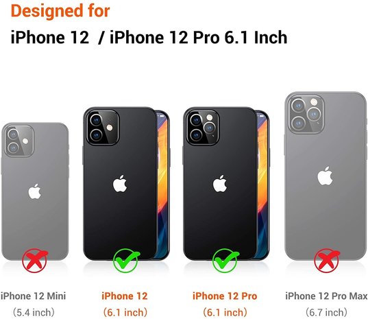 Silikon Hülle für Apple iPhone 12 / 12 Pro (6.1 Zoll) Schutzhülle