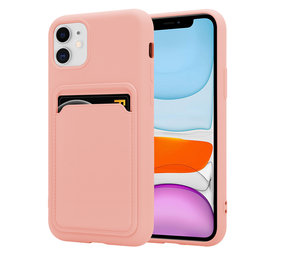 ShieldCase® iPhone 12 Silikonhülle mit Kartenfach (Rosa) ShieldCase® iPhone 12 Silikonhülle mit Kartenfach (Rosa)
