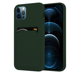 ShieldCase® iPhone 12 Pro Max Silikonhülle mit Kartenfach (Dunkelgrün) ShieldCase® iPhone 12 Pro Max Silikonhülle mit Kartenfach (Dunkelgrün)