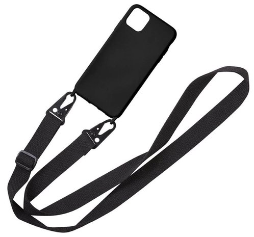 ShieldCase® ShieldCase iPhone 12 Pro Silikonhülle mit Kordel (Schwarz) ShieldCase® ShieldCase iPhone 12 Pro Silikonhülle mit Kordel (Schwarz)