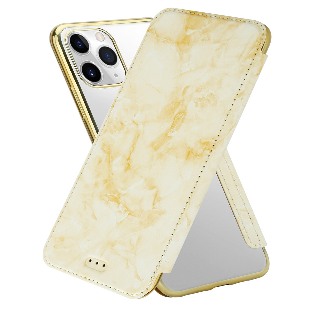 ShieldCase® ShieldCase Marble Gold iPhone 11 Pro Wallet Flip-Case ShieldCase® ShieldCase Marble Gold iPhone 11 Pro Wallet Flip-Case