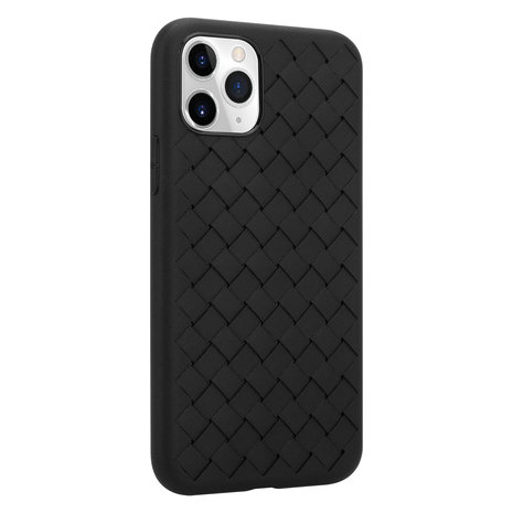 ShieldCase® ShieldCase iPhone 12 Pro Max Weiche gewebte Hülle (Schwarz) ShieldCase® ShieldCase iPhone 12 Pro Max Weiche gewebte Hülle (Schwarz)