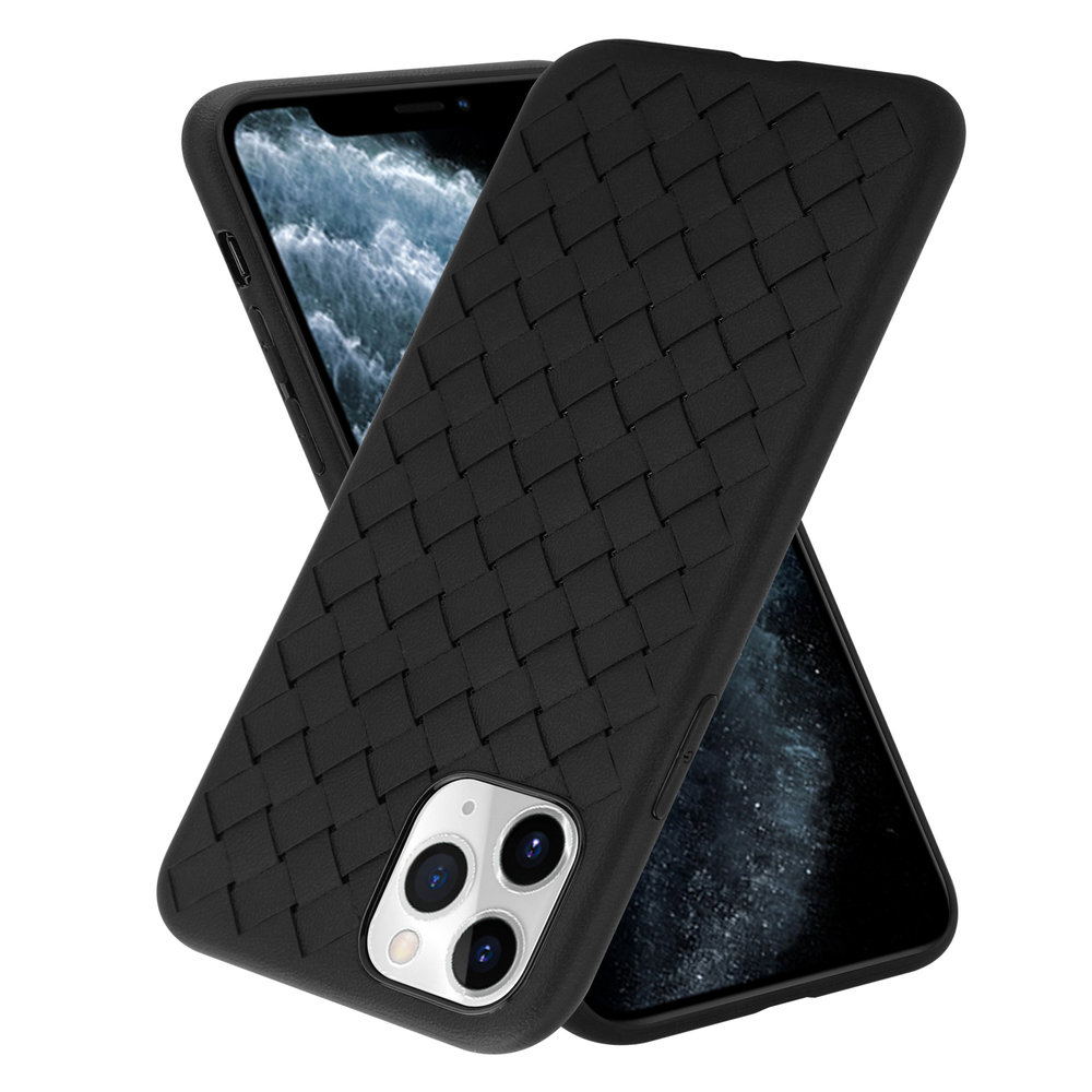 ShieldCase® ShieldCase iPhone 12 Pro Max Weiche gewebte Hülle (Schwarz) ShieldCase® ShieldCase iPhone 12 Pro Max Weiche gewebte Hülle (Schwarz)