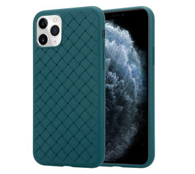 ShieldCase® iPhone 12 Pro Max Weiche gewebte Hülle (Grün)