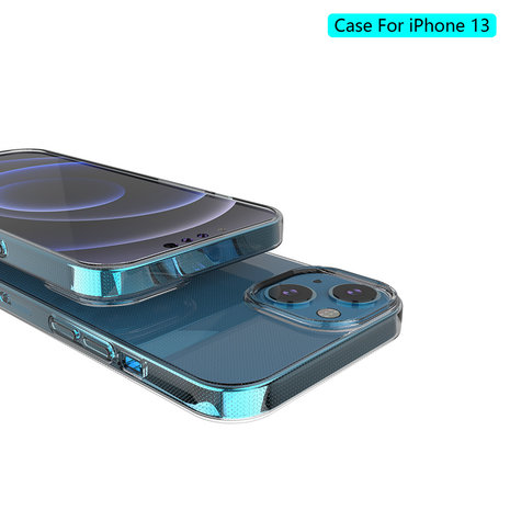 ShieldCase® ShieldCase Ultradünne Silikonhülle iPhone 13 (Transparent) ShieldCase® ShieldCase Ultradünne Silikonhülle iPhone 13 (Transparent)