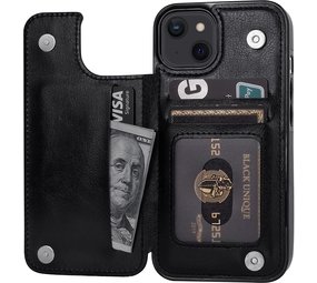 ShieldCase® iPhone 13 Wallet Case (Schwarz)