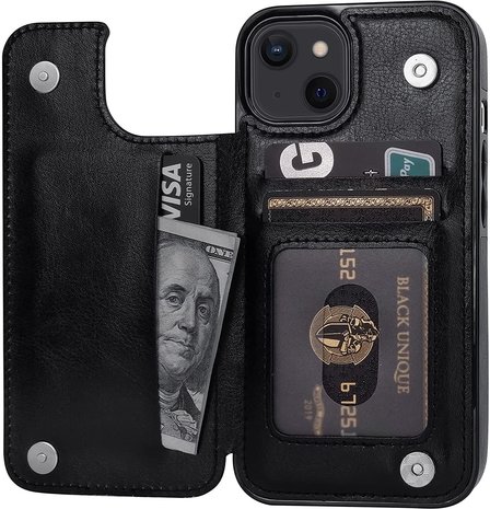 ShieldCase® ShieldCase iPhone 13 Wallet Case (Schwarz) ShieldCase® ShieldCase iPhone 13 Wallet Case (Schwarz)