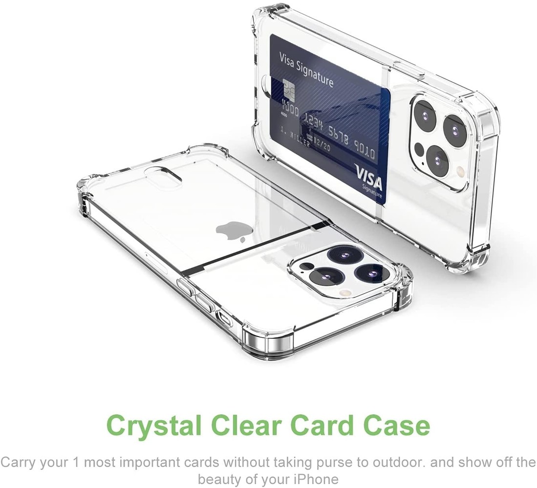 ShieldCase® ShieldCase Shock Case mit Kartenhalter iPhone 13 Pro Max