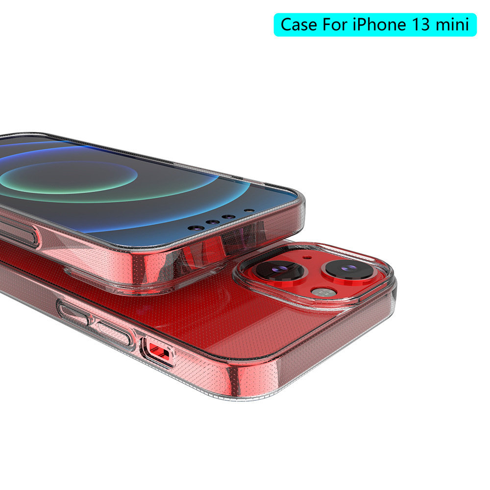 ShieldCase® ShieldCase Ultradünne Silikonhülle iPhone 13 Mini (Transparent)