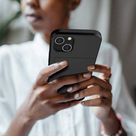 ShieldCase® ShieldCase Kartenetui mit Schieber iPhone 13 Mini (Schwarz) ShieldCase® ShieldCase Kartenetui mit Schieber iPhone 13 Mini (Schwarz)