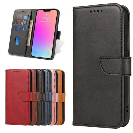 ShieldCase® ShieldCase iPhone 13 Mini Bookcase (Schwarz) ShieldCase® ShieldCase iPhone 13 Mini Bookcase (Schwarz)