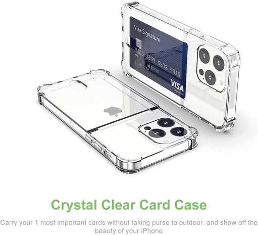 ShieldCase® ShieldCase Shock Hülle mit Kartenfach iPhone 13 Pro