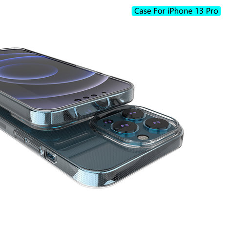 ShieldCase® ShieldCase Ultradünne Silikonhülle iPhone 13 Pro (Transparent) ShieldCase® ShieldCase Ultradünne Silikonhülle iPhone 13 Pro (Transparent)