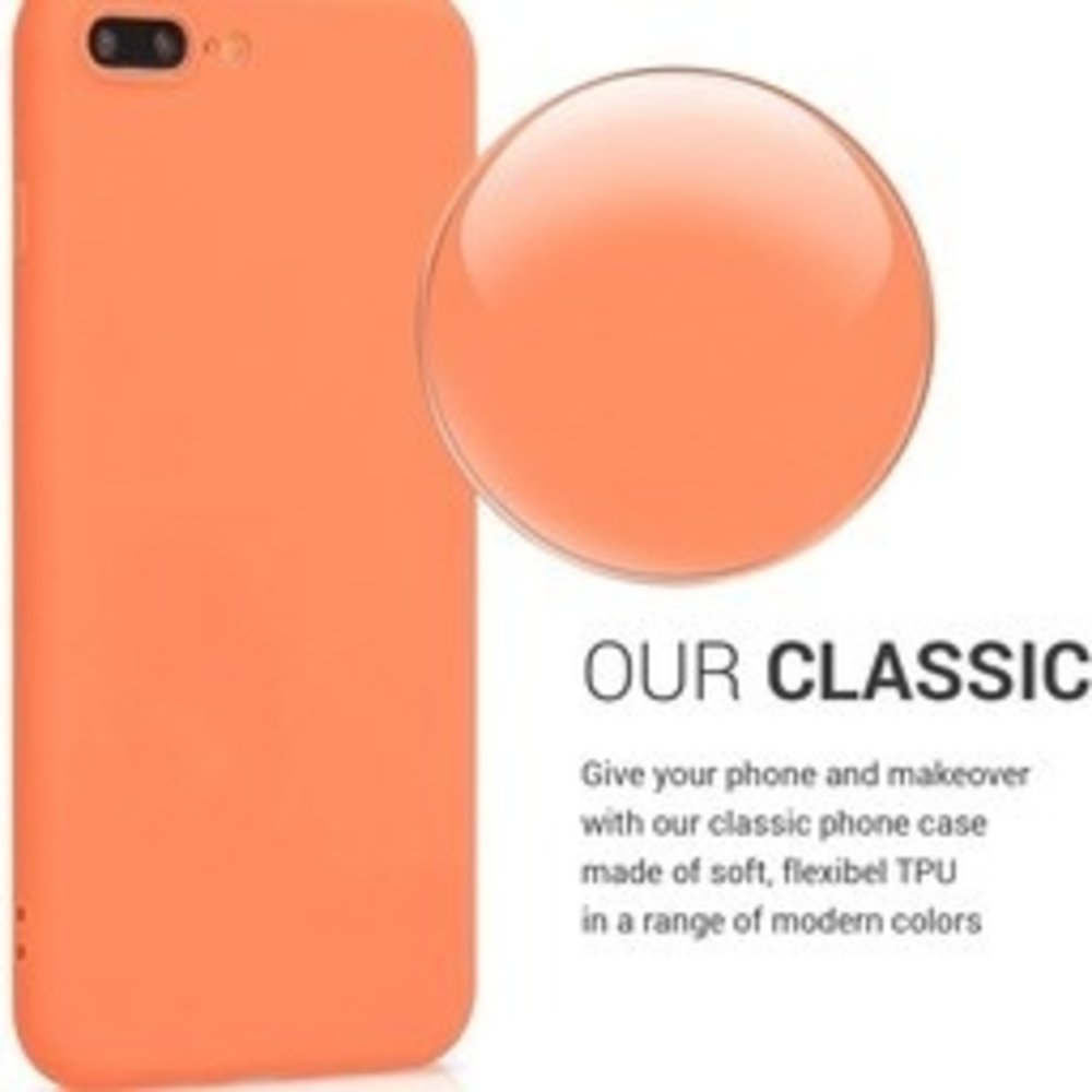 ShieldCase® ShieldCase Silikonhülle mit Kameraschutz iPhone 7 Plus / 8 Plus (Lachs) ShieldCase® ShieldCase Silikonhülle mit Kameraschutz iPhone 7 Plus / 8 Plus (Lachs)