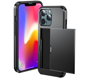 ShieldCase® Kartenetui mit Slide iPhone 13 Pro (Schwarz) ShieldCase® Kartenetui mit Slide iPhone 13 Pro (Schwarz)