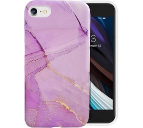 ShieldCase® Marble Lila iPhone 7 / 8 Hülle mit Kameraschutz (Lila) ShieldCase® Marble Lila iPhone 7 / 8 Hülle mit Kameraschutz (Lila)